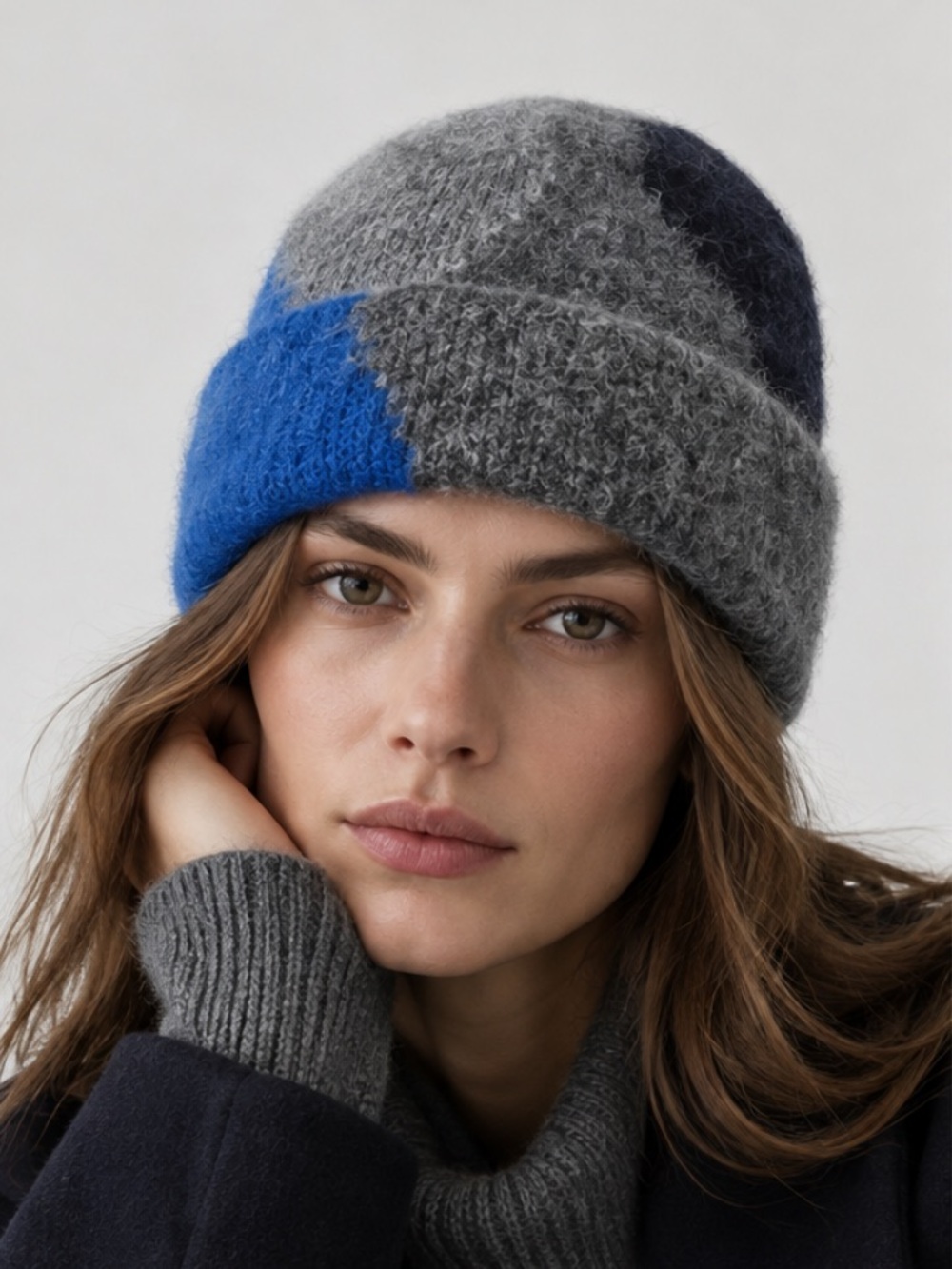 Zara NWT alpaca wool winter hat 3739/018